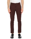 Incotex Pants In Maroon