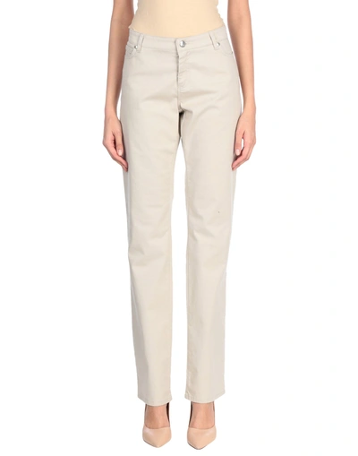 Weekend Max Mara Casual Pants In Light Grey