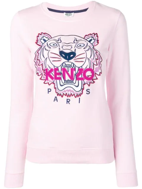 Kenzo Tiger Sweatshirt In Pink | ModeSens
