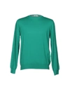 Paolo Pecora Sweaters In Light Green