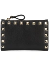 Valentino Garavani Garavani 'rockstud' Portemonnaie In Black