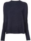 Derek Lam 10 Crosby Mullholland Crew Neck Jumper In Blue