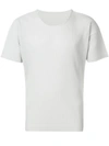 Issey Miyake Homme Plissé  Pleated T-shirt - Grey