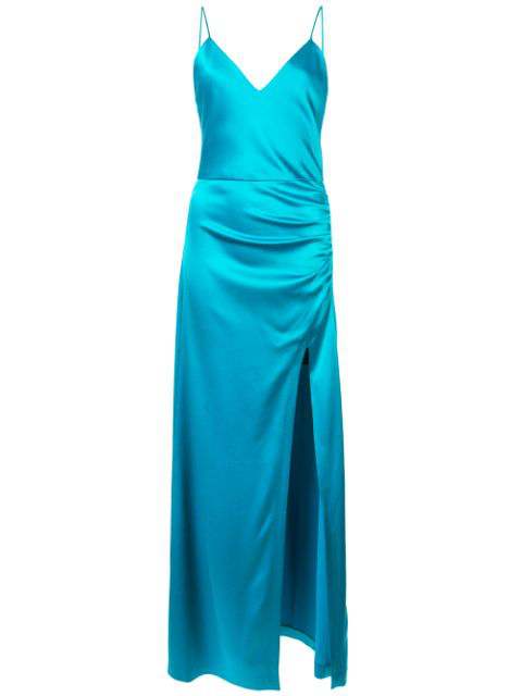 alice and olivia teal dress