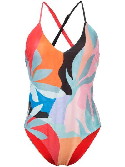 Mara Hoffman Emma One-piece Swimsuit In Multicolour