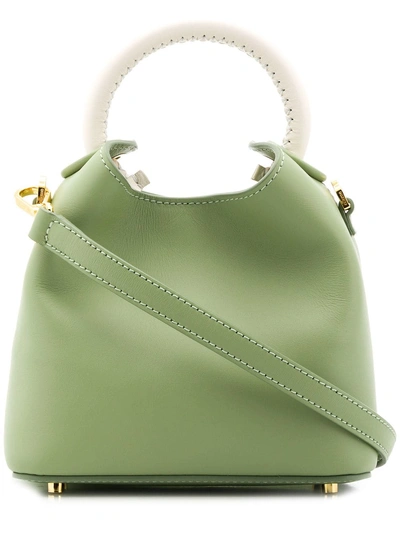 【Elleme （エレメ）】Madeleine グリーン バッグ Madeleine Calf Leather Green - Leather Handbags for Women