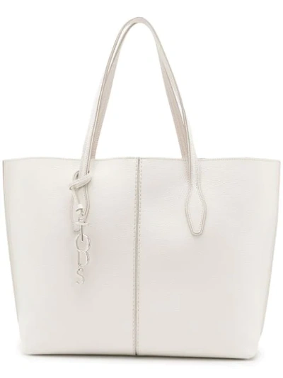 Tod's Large Joy Tote In White