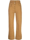 Ulla Johnson Ellis Jeans In Brown