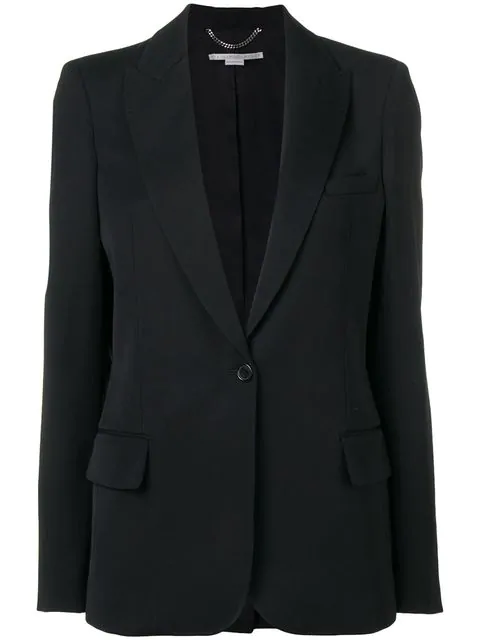 Stella Mccartney Alisa One-button Blazer In Black | ModeSens