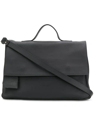 Marsèll Foldover Crossbody Bag In Black