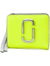 Marc Jacobs Zip Wallet In Yellow