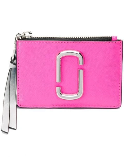 Marc Jacobs Snapshot Mini Compact Wallet In Pink