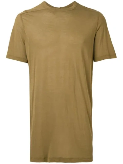 Rick Owens Oversized T In Brown