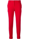 N°21 Skinny Tailored Trousers In Red