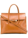 Marni Caddy Tote In Brown