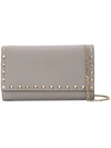 Valentino Garavani Valentino  Rockstud Crossbody Bag - Grey