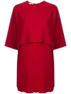 Stella Mccartney Georgia Mini Dress In Red