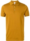 Aspesi Shortsleeved Polo Shirt In Yellow