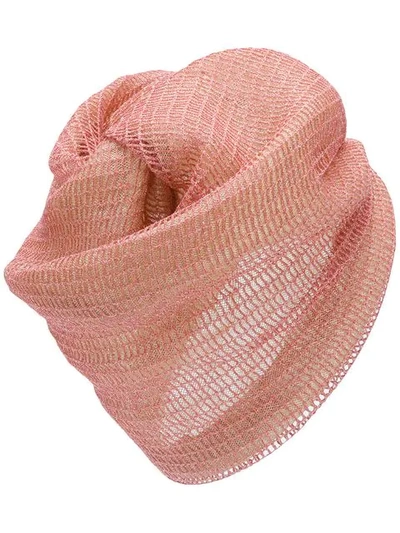 Missoni Draped Turban In Pink