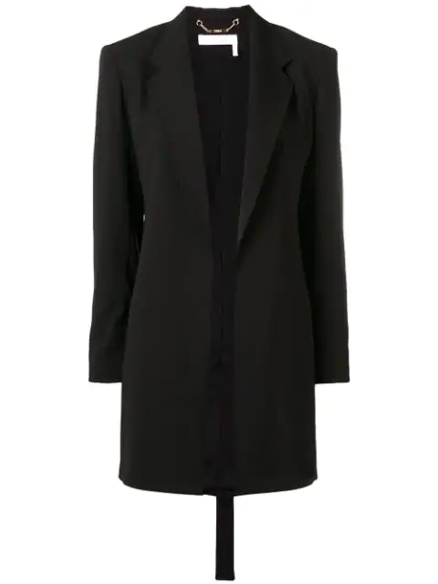 ChloÉ Longline Blazer In Black | ModeSens