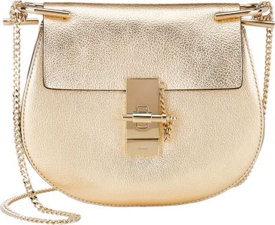 gold chloe bag