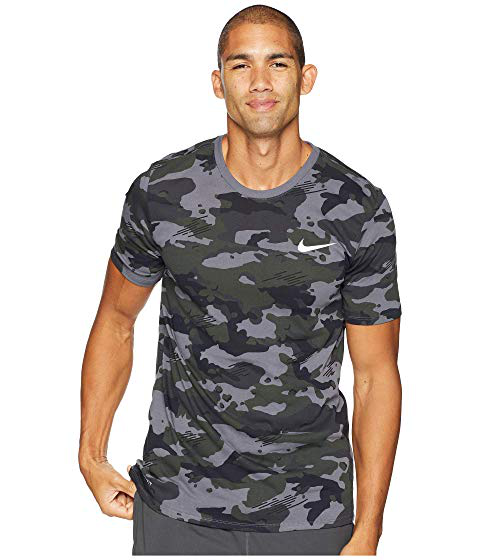 nike dry tee camo