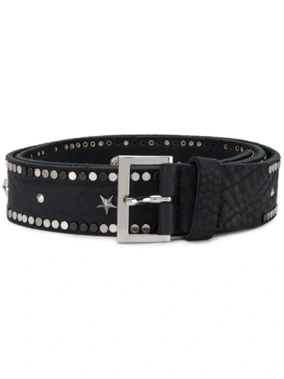 Zadig & Voltaire Studded Belt In Black