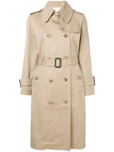 Mackintosh Belted Trench In Neutrals