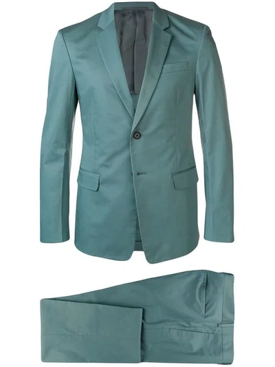 Prada Stretch Two-piece Suit In Green