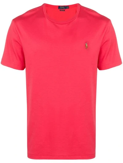 Polo Ralph Lauren Short Sleeved T-shirt In Red