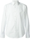 Theory Sylvain Tailored-fit Sport Shirt In White