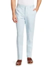 Saks Fifth Avenue Collection Straight-leg Trousers In Light Blue