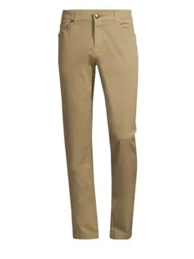 Corneliani Straight-leg Pants In Khaki