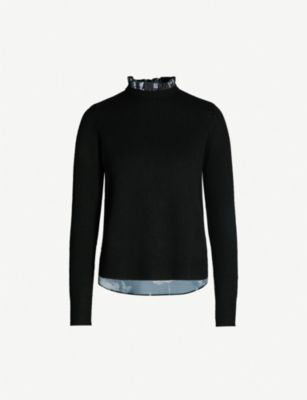 Narrnia printed back knitted jumper Narrnia printed back knitted jumper