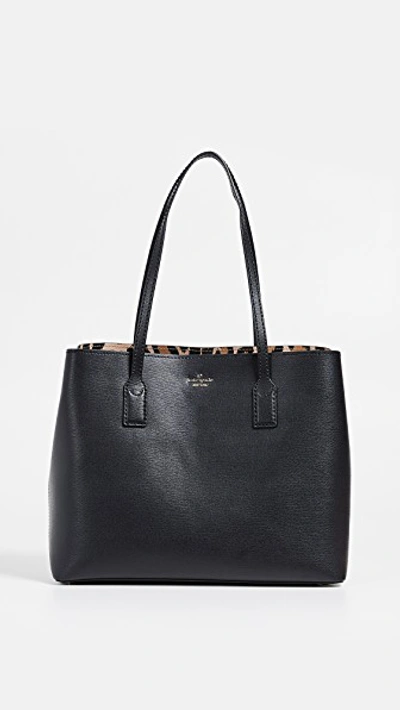 Kate Spade Hadley Road Dina Tote In Black Multi