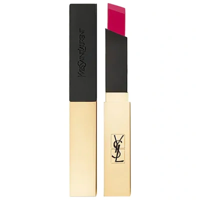 Saint Laurent Rouge Pur Couture The Slim Matte Lipstick In 14 Rose Curieux