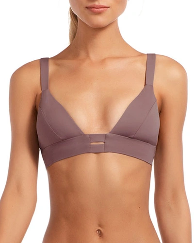 Vitamin A Neutra Double-banded Bikini Top, Galet In Galet Eclx