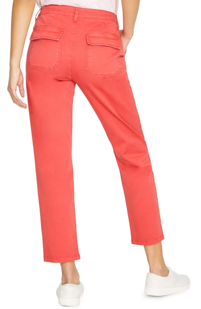 Sanctuary Peace Chino Pants In Poppy Red