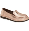 Ariat Cruiser Slip-on Loafer In Rose Gold Leather
