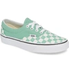 Vans Ua Era Lace Up Sneaker In Neptune Green/ True White