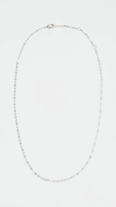 Lana Jewelry 14k Petite Chain Choker Necklace In White Gold