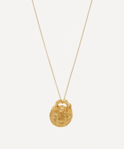 Alighieri Gold-plated Silencio Necklace