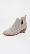 Sigerson Morrison Belle Suede Booties In Aredesia