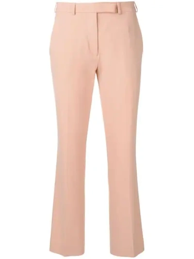 Etro Cropped Tailored Trousers In Pink