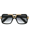 Cazal Square Frame Sunglasses In Black