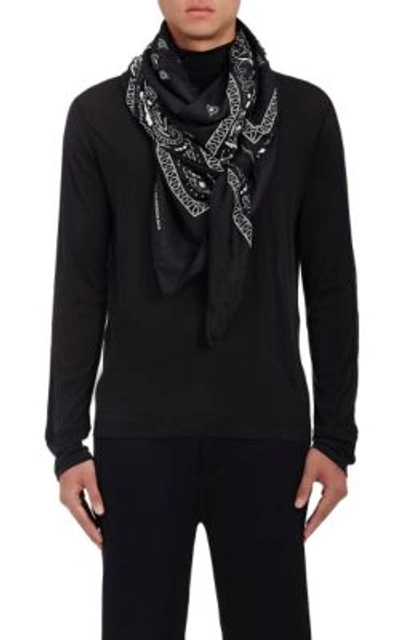 Balenciaga Logo & Bandana-print Silk Twill Scarf | ModeSens