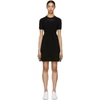 Kenzo Shortsleeved Knit Dress In 99 - Black