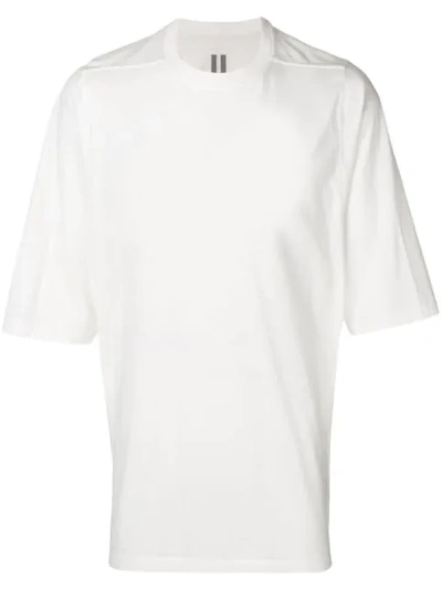 Rick Owens Oversized T In White
