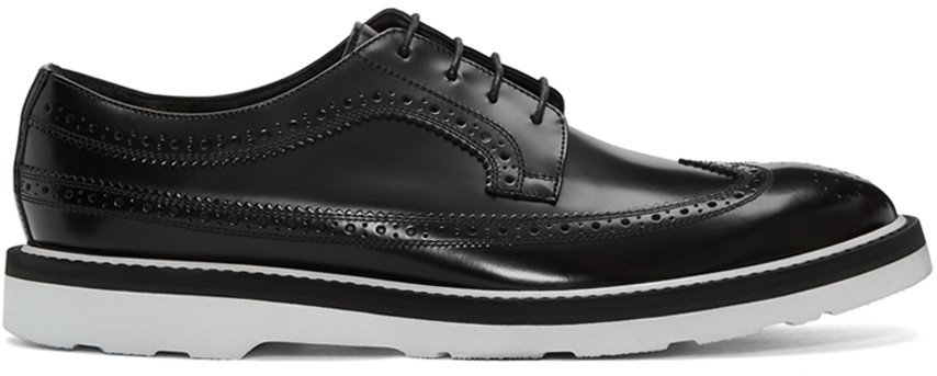 paul smith black brogues