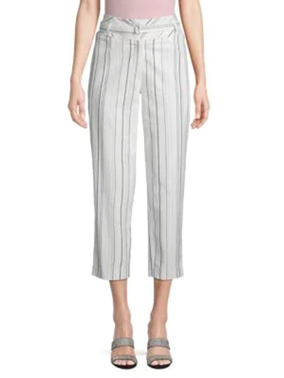 Robert Rodriguez Cropped Corset Pant In White